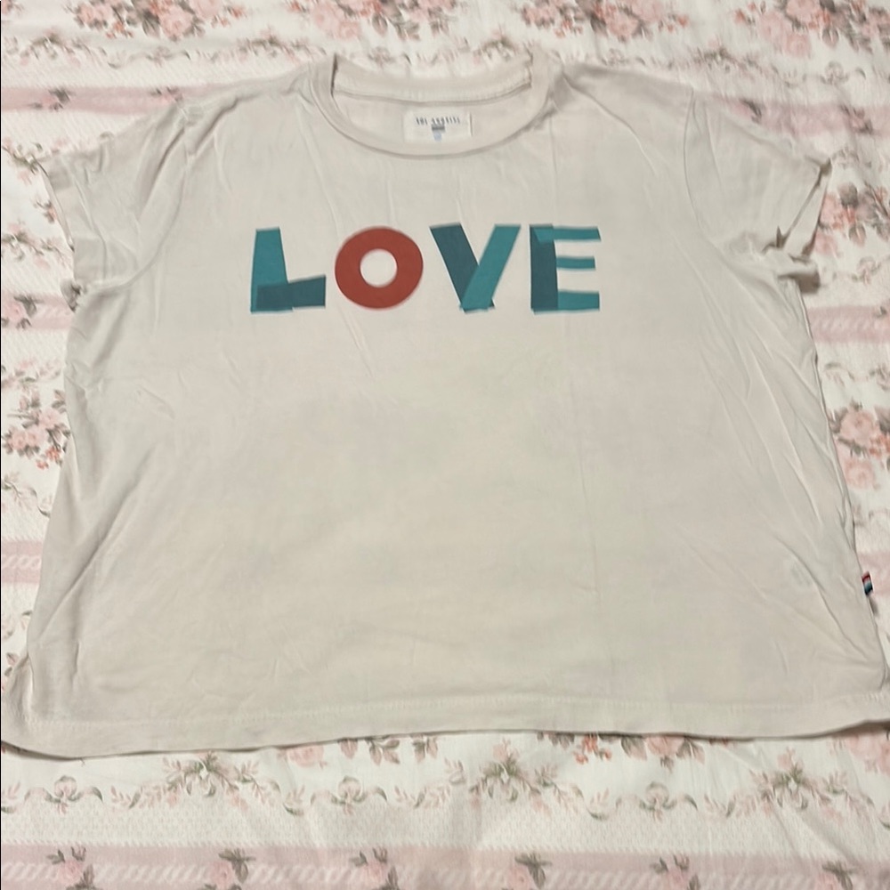 Sol Angeles Cream T-Shirt